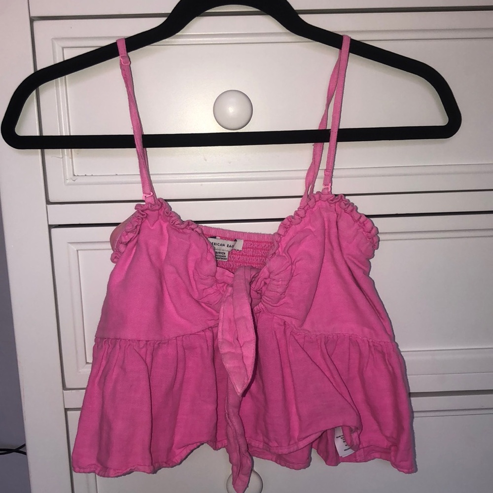 Pink tank top!